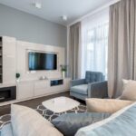 Düzenli ve sade minimalist oda dekorasyonu